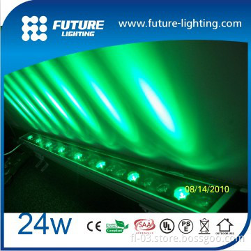 Hot sale 24W rgb changing led wall washer light landscape lighting
